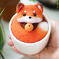 Cat in Flower Pot Needle Felting Kit