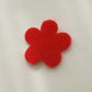 Multicolor Hand-Cut Felt Flowers, 2.5 cm / 1.5 cm Five-Petal Shapes