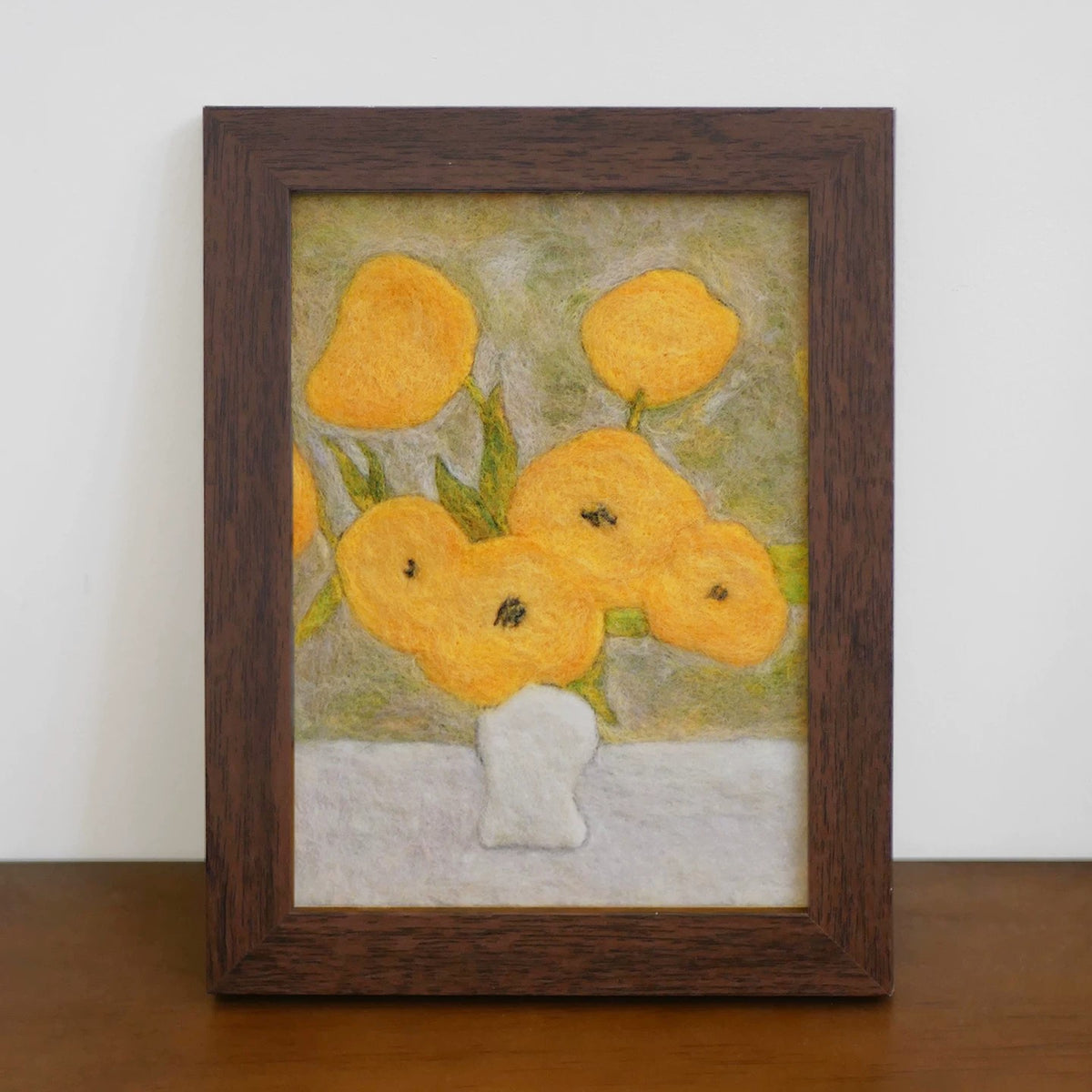Monet Inspired Felt Picture Frame Decor