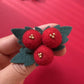 Chestnut Pinecone Berry DIY Craft Kit for Hair Clips, Brooches, Hats and Doll Decorations