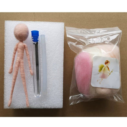 Pink Gradient Fairy Needle Felting Kit