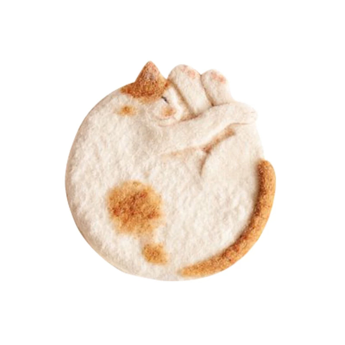 Sleeping Cat DIY Felt Coaster Kit