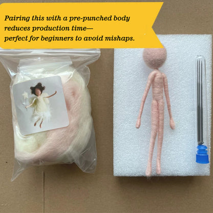 Star Angel Needle Felting Kit