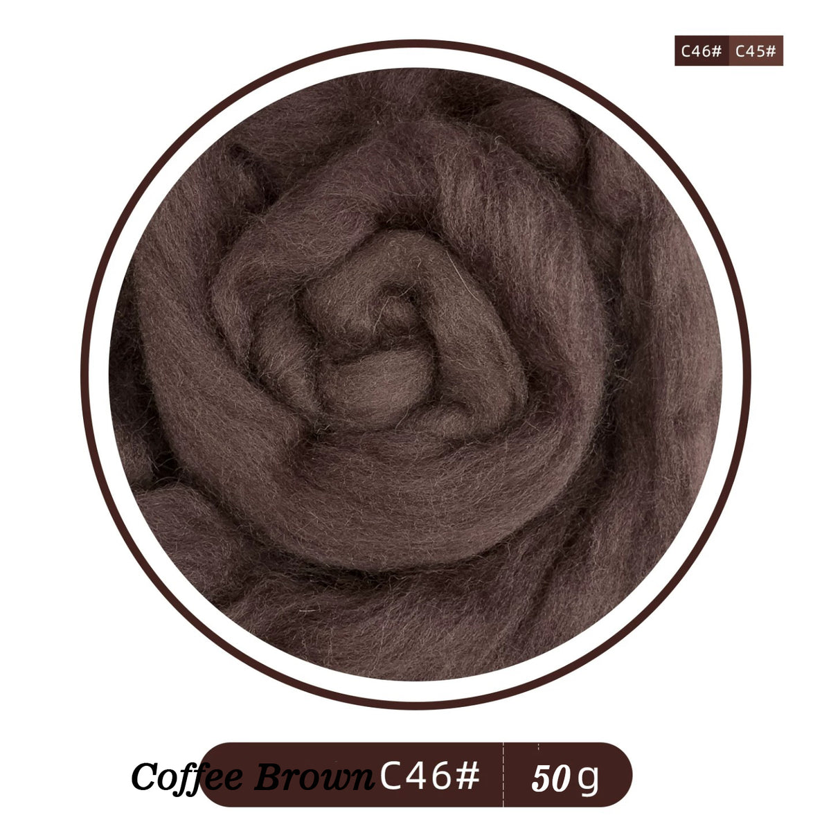 64s Felting Wool Roving