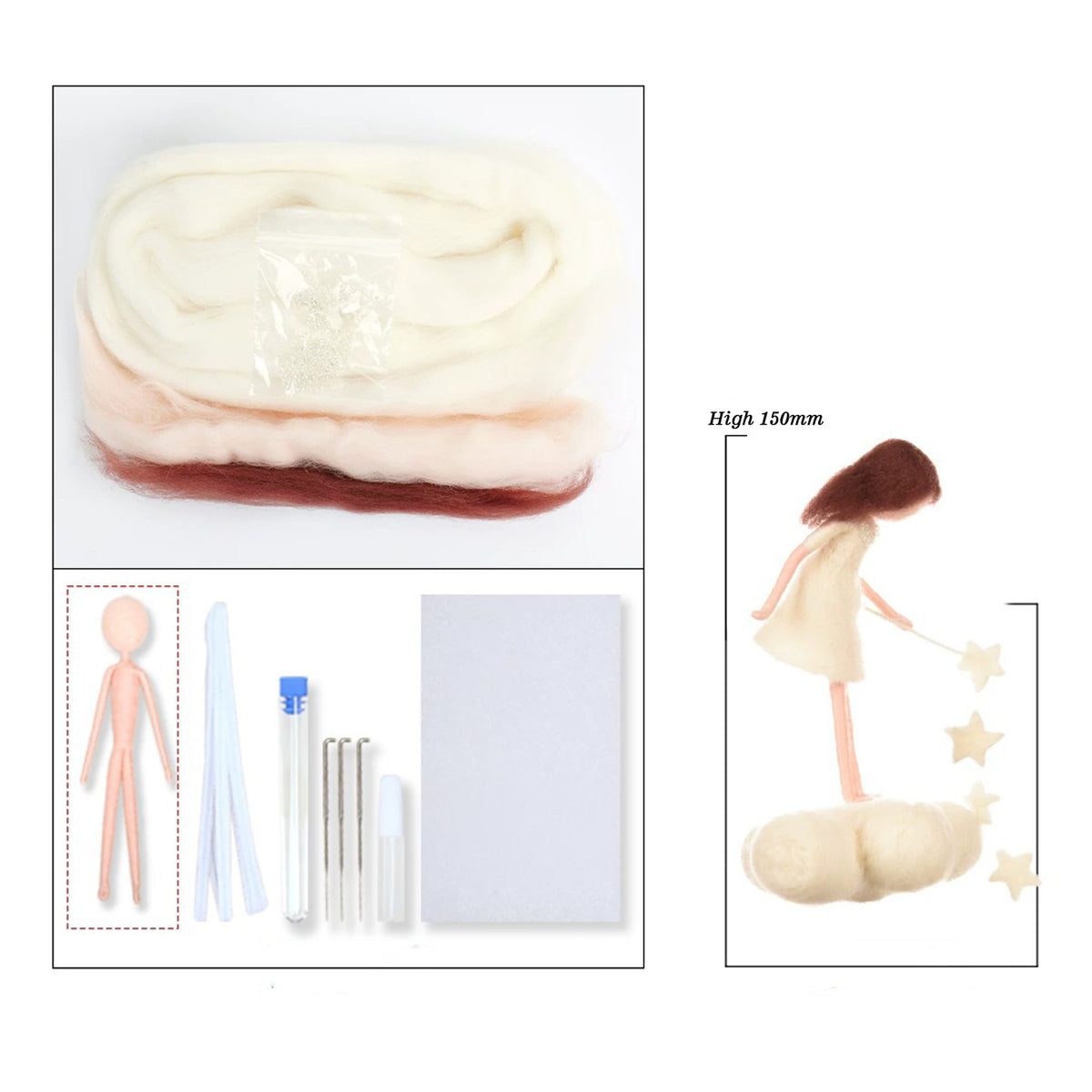 Wishing Elf Needle Felting DIY Kit