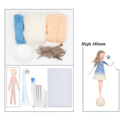 Beginner Doll Felting Charm Kit