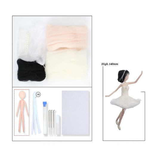 Black Swan Fairy Doll Kit