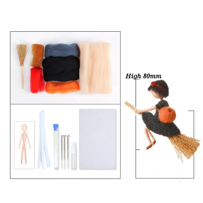Little Witch Needle Felting Kit