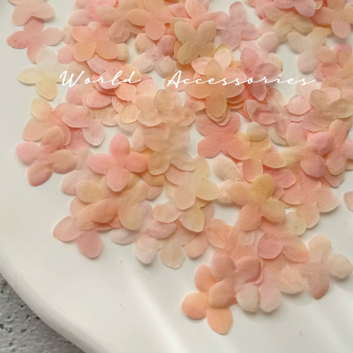 Gradient Dyed Silk Crepe Fabric