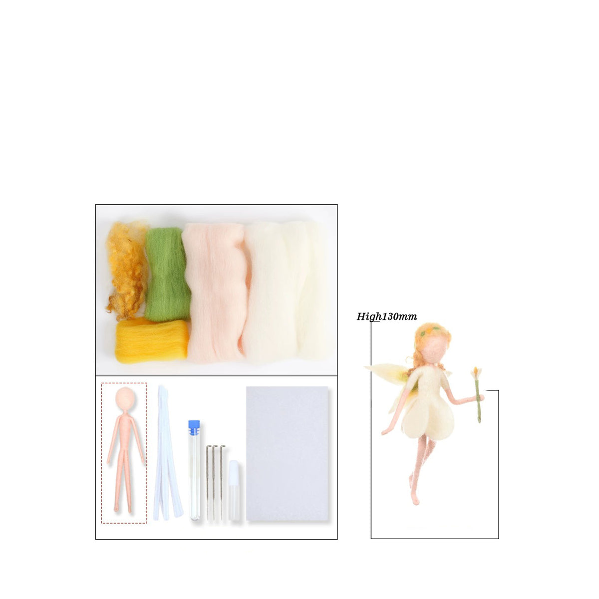 Lily Fairy Needle Felting Kit