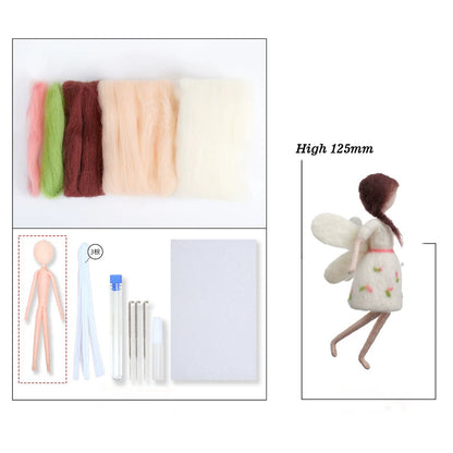 Cute Fairy Doll Felting Kit