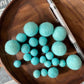 1 cm Colored Solid Wool Felt Balls