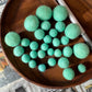 1 cm Colored Solid Wool Felt Balls