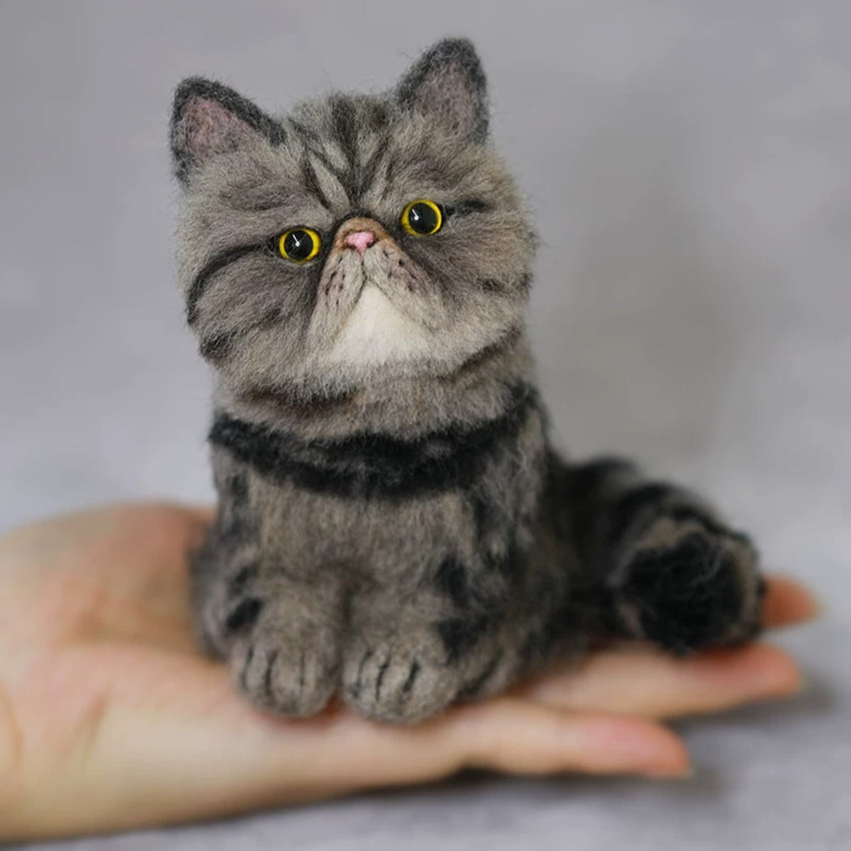 Handmade Personalized Cat & Dog Figurine Gift