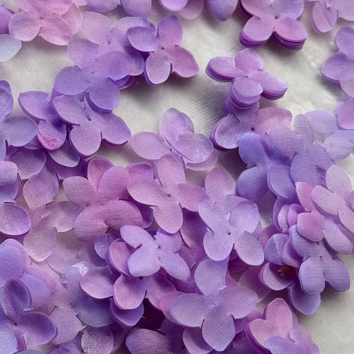 Gradient Dyed Silk Crepe Fabric