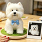 Photo Custom Pet Memorial Felt Sculpture