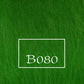 Green Wool Roving for Felting, Medium-Short Fiber