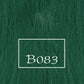 Green Wool Roving for Felting, Medium-Short Fiber