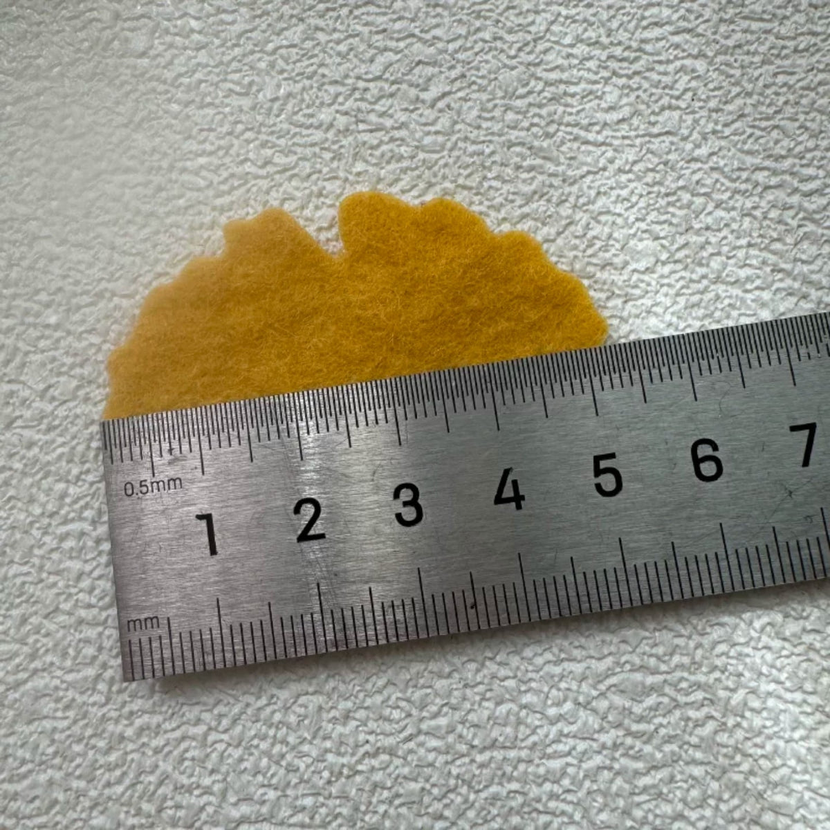 Colorful Hand-Cut Ginkgo Leaf Felt Pieces