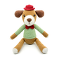 Handmade Crochet Dog Plush Toy - Amigurumi Puppy in Sweater Baby Gift