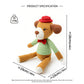 Handmade Crochet Dog Plush Toy - Amigurumi Puppy in Sweater Baby Gift