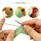 Handmade Crochet Dog Plush Toy - Amigurumi Puppy in Sweater Baby Gift